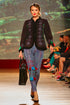 Pantalon denim cu broderie freeshipping - Liza Panait Online Boutique